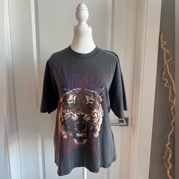 Anine Bing Tops - Anine Bing Graphic Tiger Tee Shirt Size Large